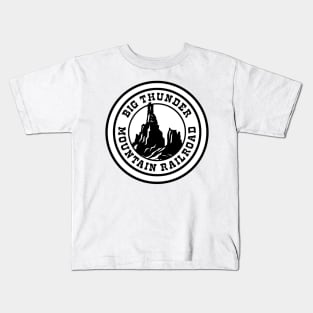 HeroThunderMountainWhite Kids T-Shirt